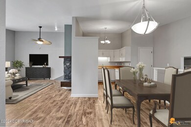 Dining Kitchen & Livingroom