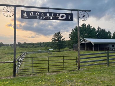 Fenced pasture with electric fence