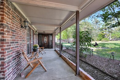 Covered wrap-around porch