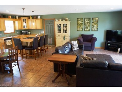 TILE FLOORING , OPEN CONCEPT WITH LOTS OF LIGHT