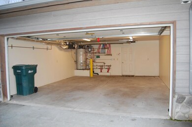 Garage from driveway