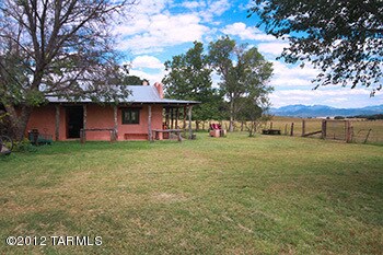 Ranch house looking east