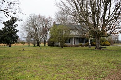 5.01 acres comes with the home. There are several apple and pear trees.