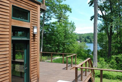 THE LAKE FROM THE DECK
