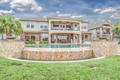 Beautiful landscaping accenting great waterfront 