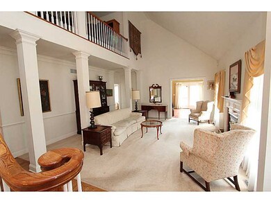 Living Room. Beautiful Living Room w/ Vaulted Ceil