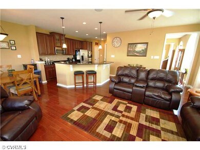 Den/Family/Great Room - Open great room with firep