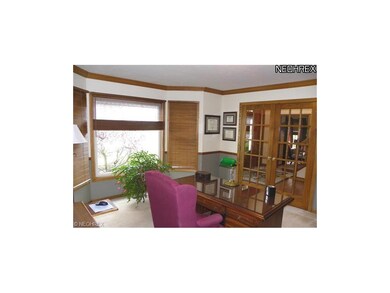 DEN/BEDROOM W/ FRENCH DOORS OFF OF FOYER. CLOSET &