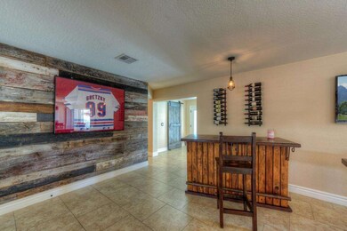 Bar and Barnwood Wall