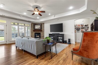 Real Hardwood Floors in Liv/Din/Kitchen & Office