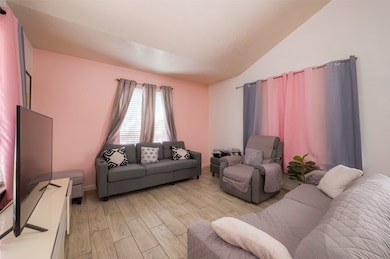 This is your view of the partial living space with