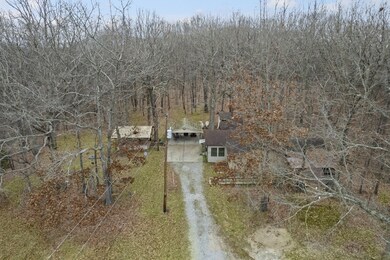 Aerial view of the 10 acres.