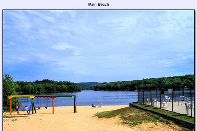 There is a boat launch, beaches for swimming, fish