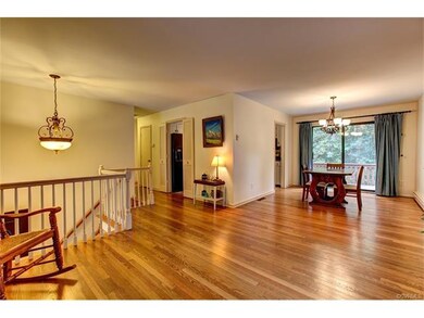 Open floor Plan! The living room leads to the dini