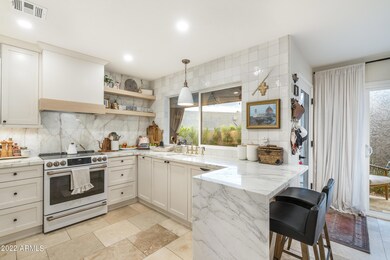 WOW! This custom kitchen is perfection!