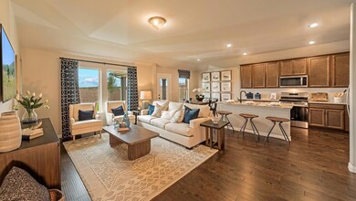 Beazer Homes Stark Farms. This is not an actual photo of the home, but is an actual photo of the Allegheny floorplan.