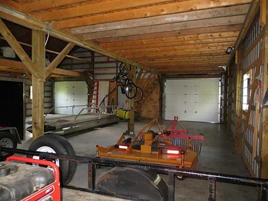 Stable/Barn. View of the back exterior doors