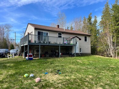 back side of deck