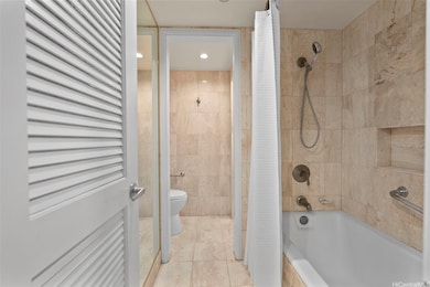 Entrance into Bathroom