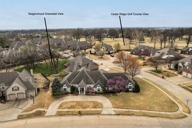Beautiful backyard views to both the neighborhood