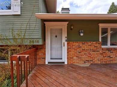 Decks on Both the Front and Rear of the home