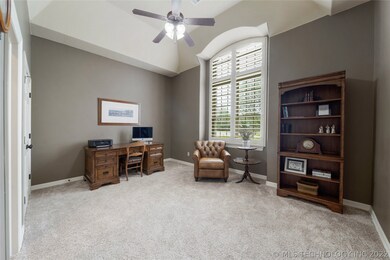 Spacious study on the main floor; large picture wi