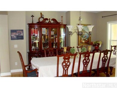 Formal dining easily sits table for 12 making gath