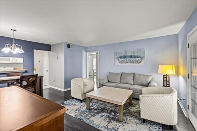 Light and Bright living/dining. All furnishings st