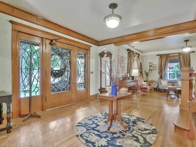 Leaded Glass Front Door