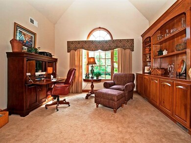 attached sunroom makes a perfect office or extensi