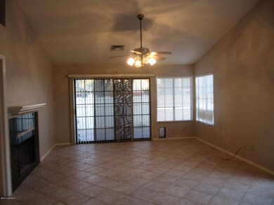 Family room fireplace