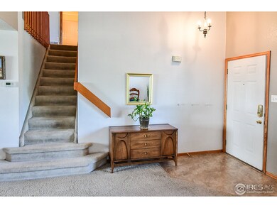 Stairway to upper level