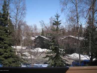 View from covered deck