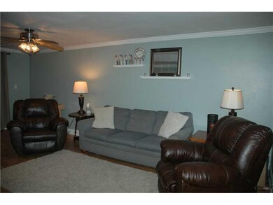 Living Room. Living room has beautiful hardwood fl