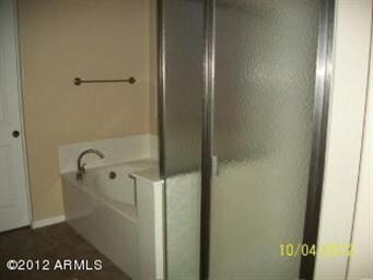 MASTER TUB AND SHOWER