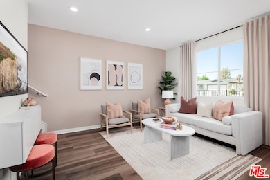 Model Living Area