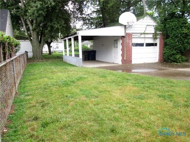 Entirely fenced yard.