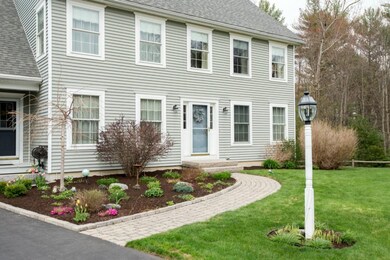Front gardens, tulips in bloom, well...