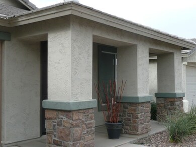 Covered front entry