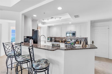 Kitchen Area + Unit Entry