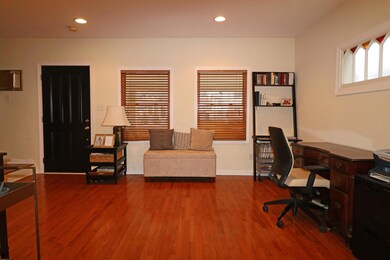 Living Room with hardwood floor