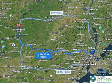 Distance to GW Bridge