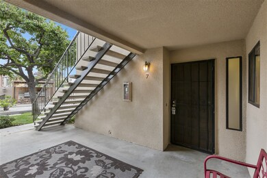 Front door of unit