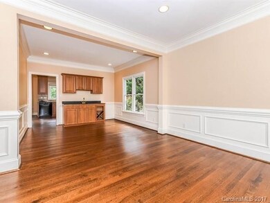 Very open Dining Room and Living Room