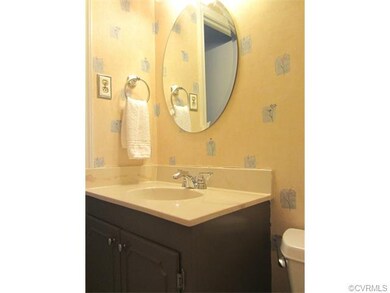 Updated Half Bath off Master Bedroom, New Floor