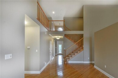 Oak hardwood flooring throughout entire main level