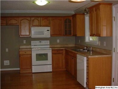 Spacious eat in kitchen with new appliances