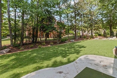 Beautiful landscaping, including a high end turfed