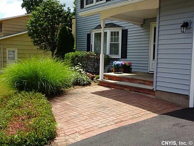 Exterior Front. Landscaping has been professionall