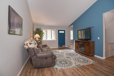 Front door through Living area